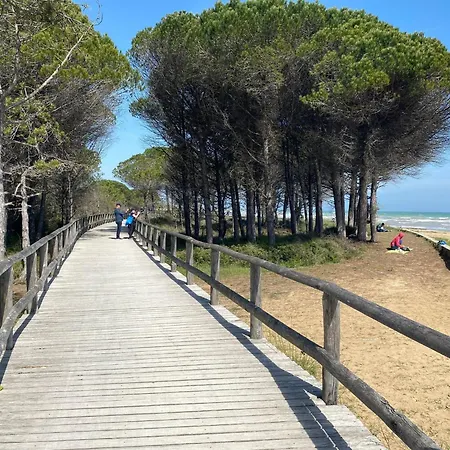 Three-bedroom Flat With Balcony In Bibione